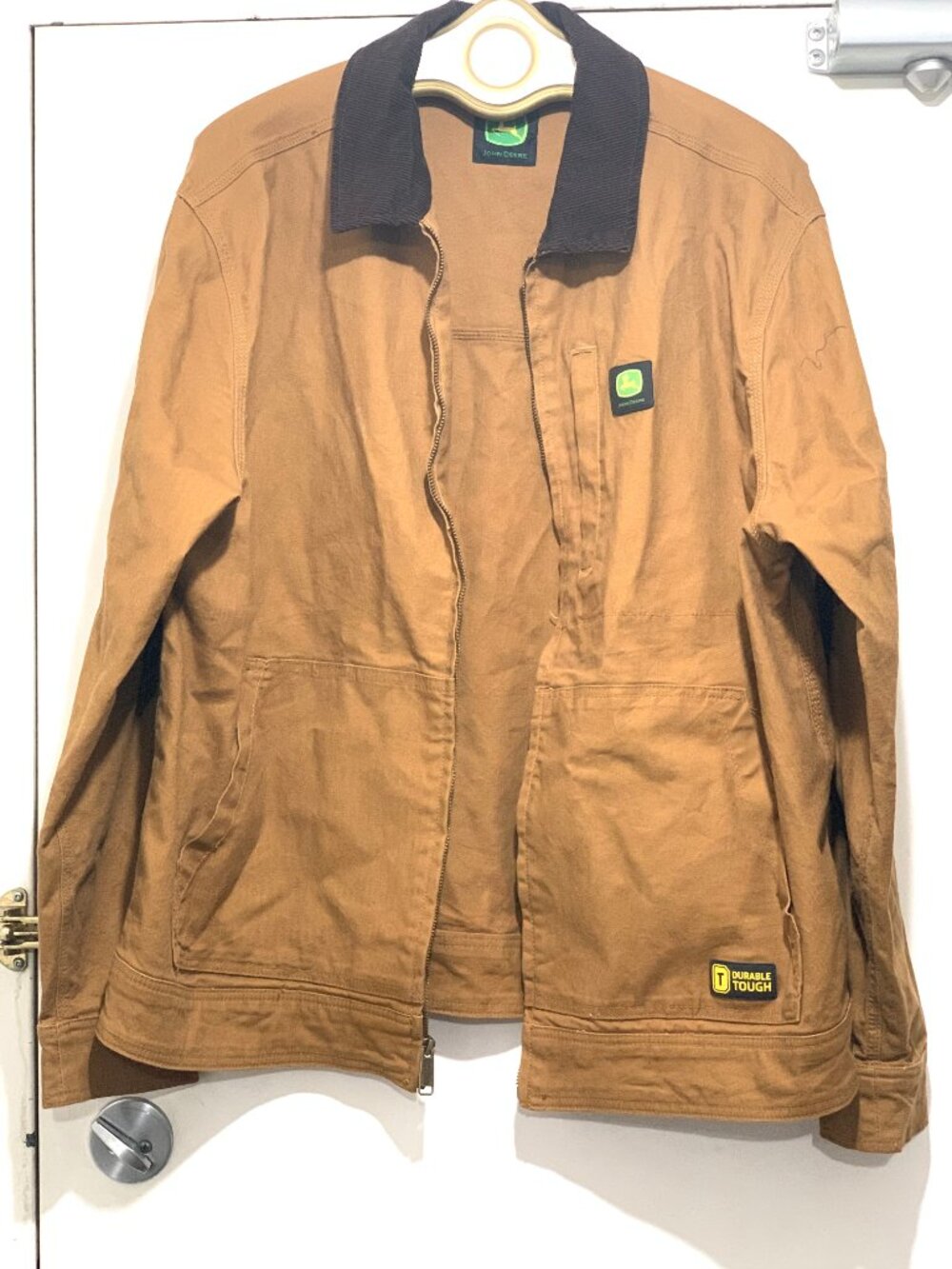 JOHN DEERE DURABLE TOUGH WORKWEAR / CASUAL JACKETS SIZE L